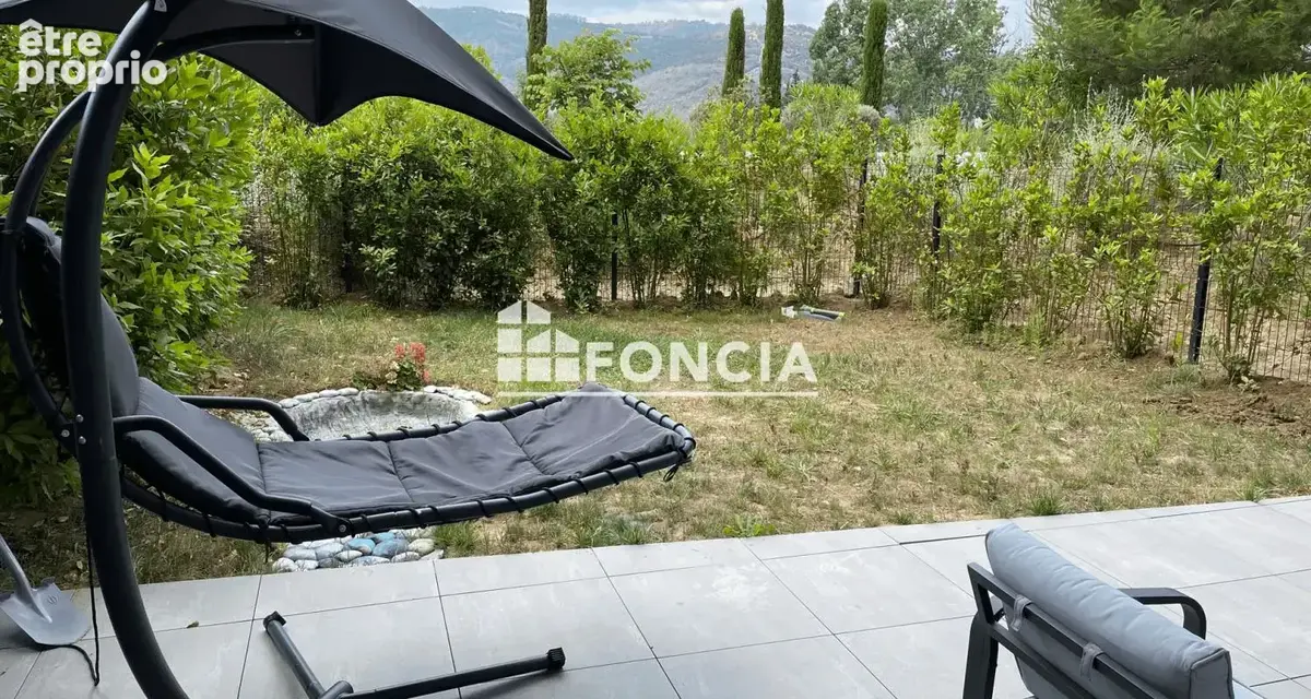 Prox. roquette sur siagne de 2016 t2 de 40m2+jardin de 85m2+parking et piscine - photo 2