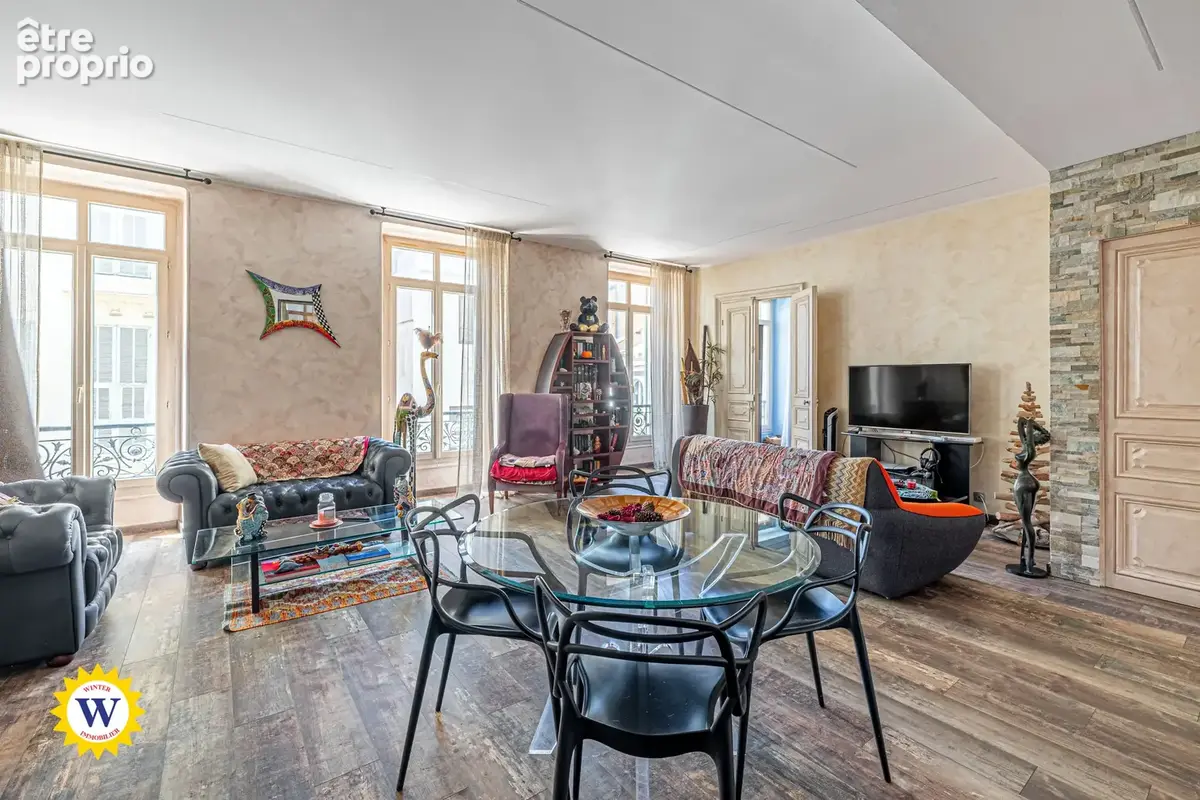 Grand 3 pieces de 100 m² - rue halevy - photo 4
