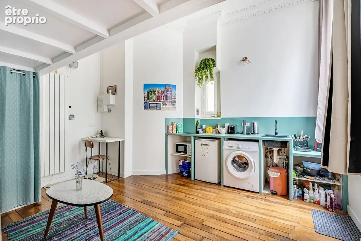 Appartement Paris 1 pièce(s) 20 m2 - photo 4