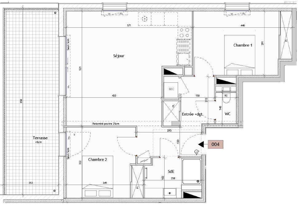Appartement à SAINT-NAZAIRE