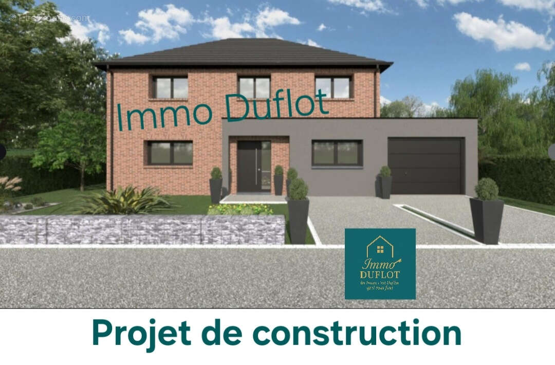 Terrain à FLINES-LES-MORTAGNE