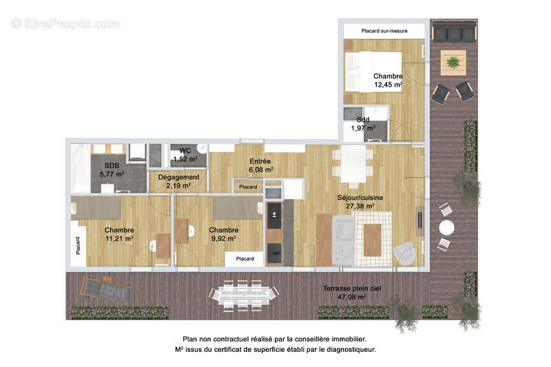 Appartement à MEUDON