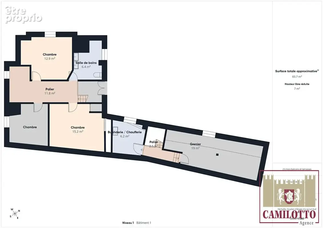 Propriété ancienne sur un terrain de 2800 m² - photo 10