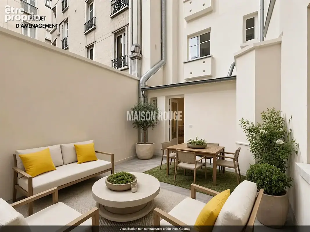 Boulogne Princes Marmottan - Grand studio - grande terrasse & cave - photo 4
