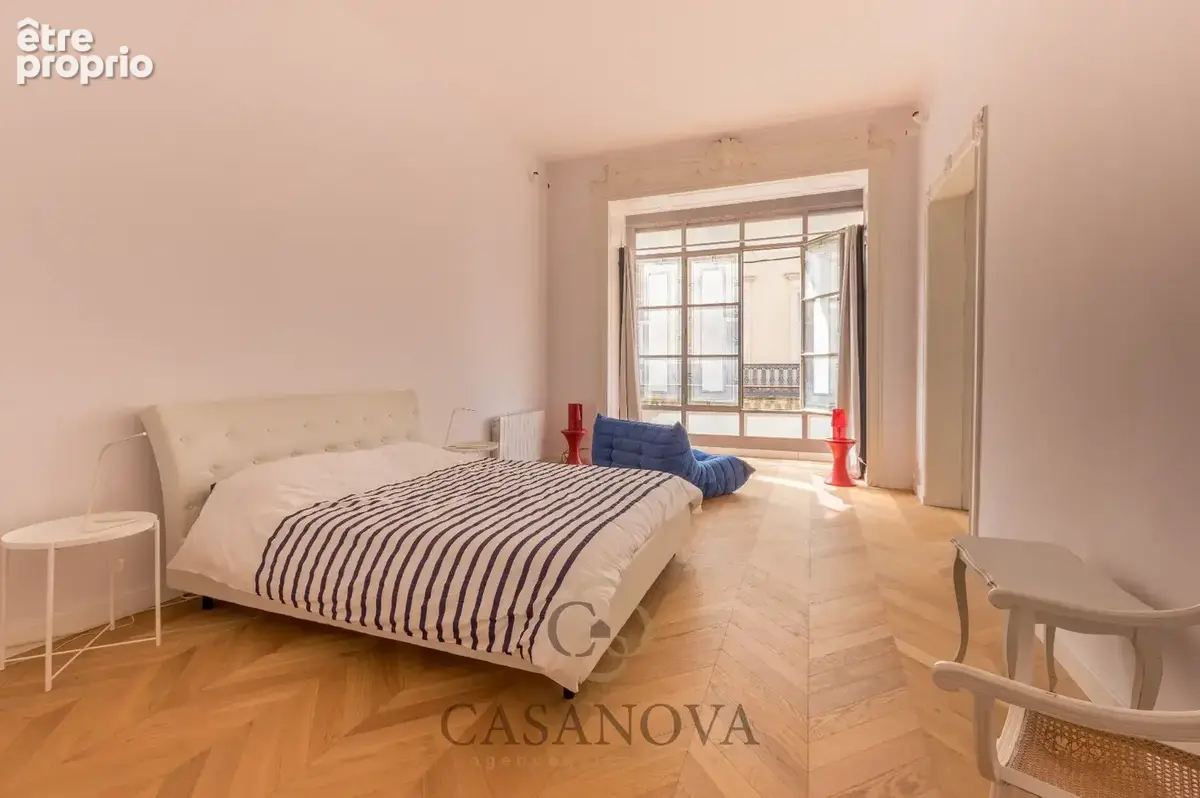 Appartement de charme à Sète coeur de ville, 91 m², balcon, parquet ancien, garage - photo 8