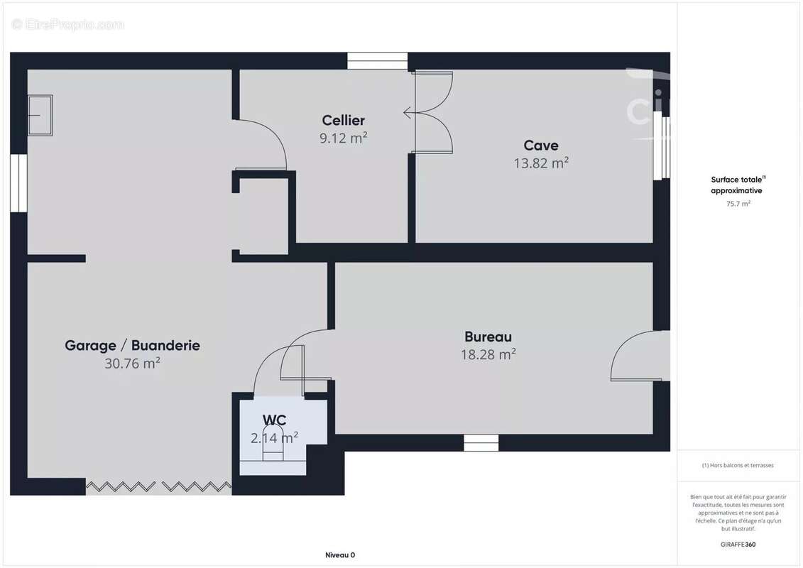 Maison de 91m² au sol sur une parcelle de 1125m² - photo 10