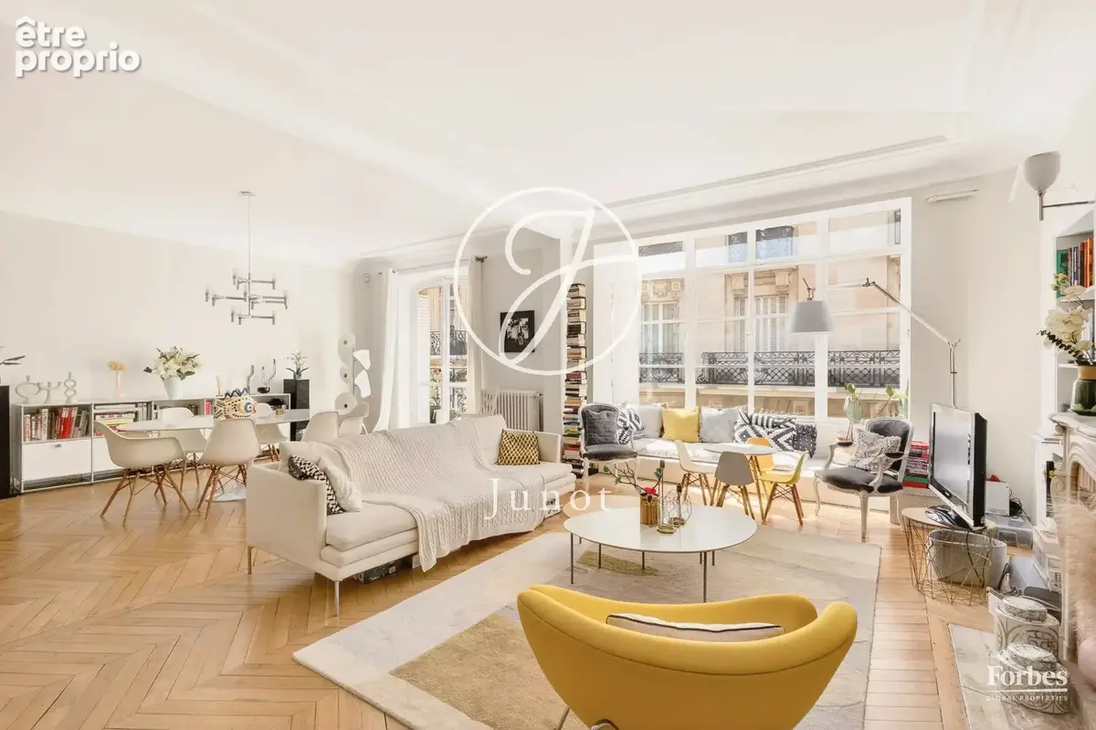 Paris 16e - SPONTINI / LONGCHAMP - Appartement à vendre - 5 pièces - 145,02m² Carrez - 3 chambres - Balcons 4,24 m² -  Charme de - photo 5