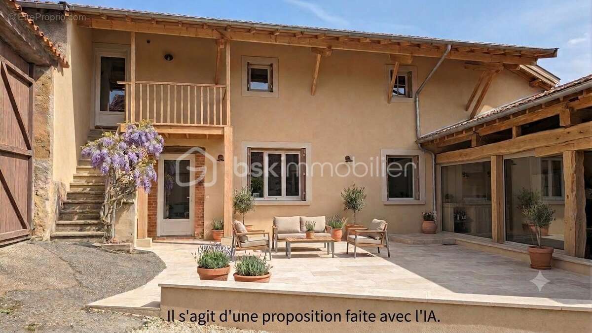 Ferme en U - 138 m² habitables, 4 chambres, jardin et grange - photo 9