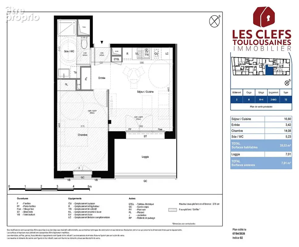 Magnifique appartement Toulouse 2 pièces nouveau "Quartier Matabiau" - photo 5