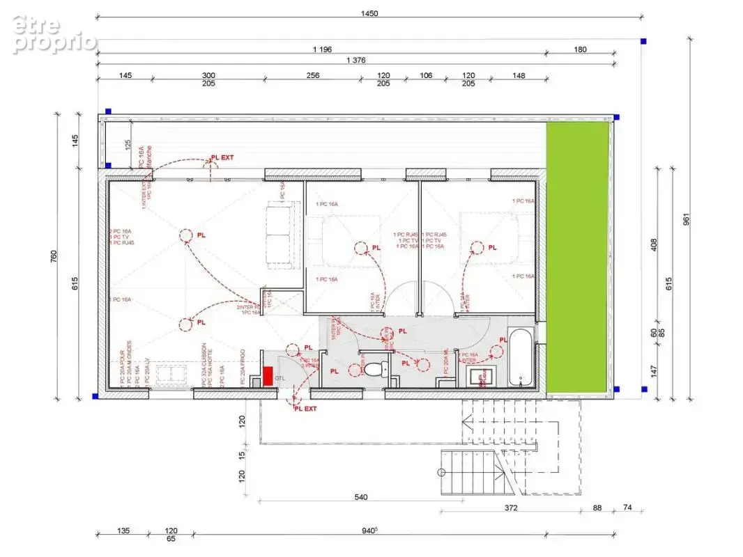 Appartement F3 - photo 7