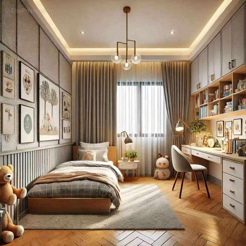 3 pièces 52m² - - photo 3