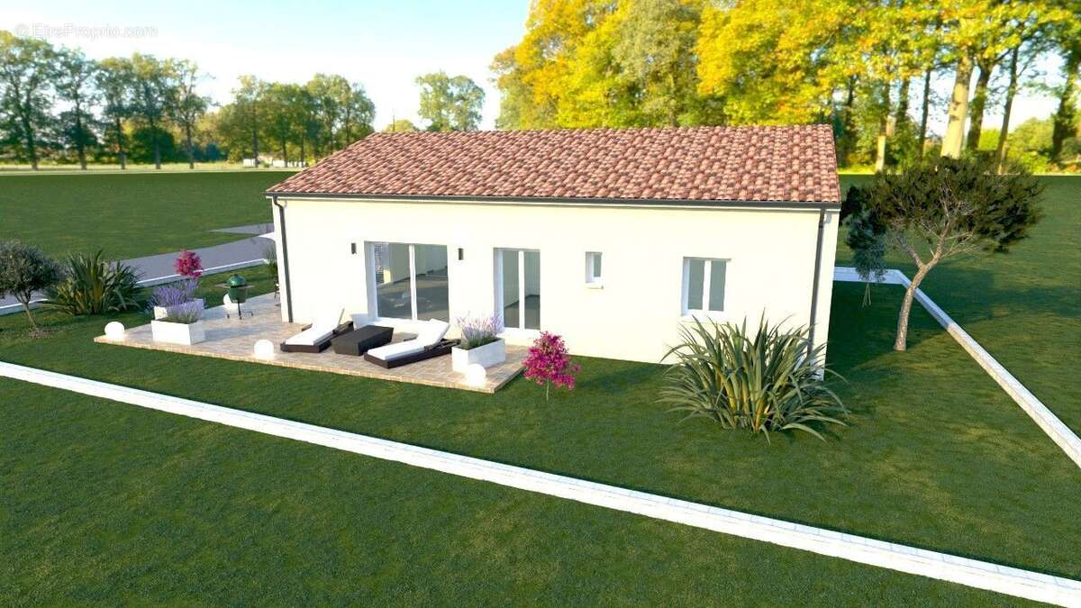 Projet de construction d'une maison  m² avec terrain à ROULLET-SAINT-ESTEPHE (16) - photo 5