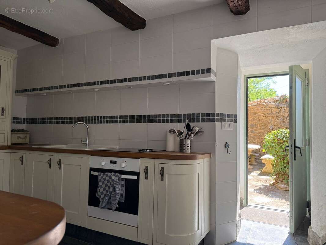 Maison de caractère en pierre avec piscine et sauna à la caunette - photo 14