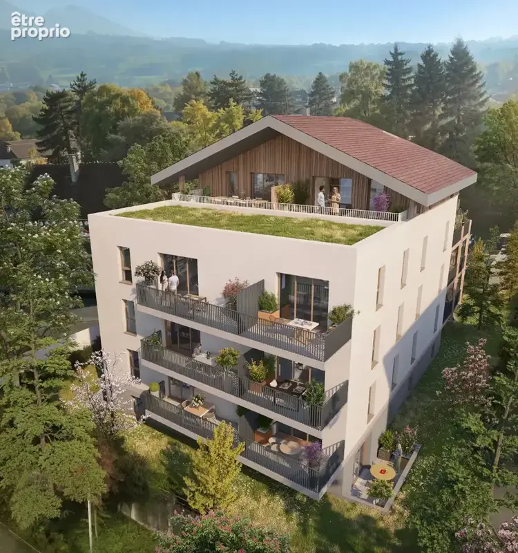Appartement neuf La Roche Sur Foron 3 pièce(s) 63.8m² + Balcon 15.5m² - photo 4