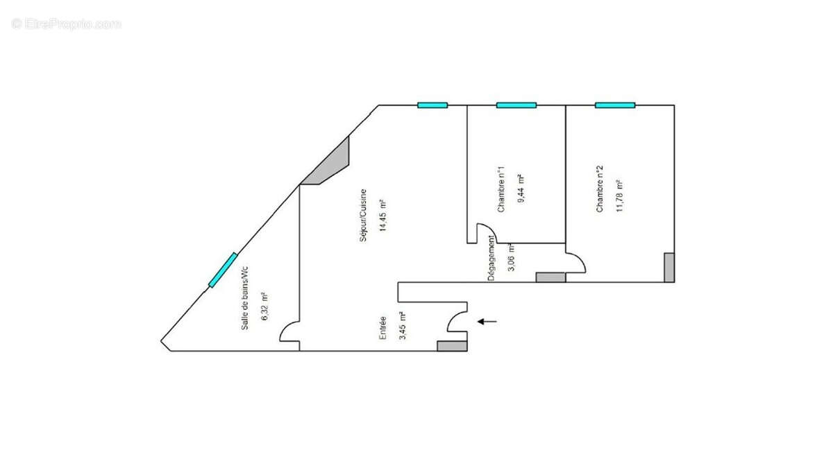 Boulogne Nord - Marmottan - 3 pièces 48,50m² - photo 6