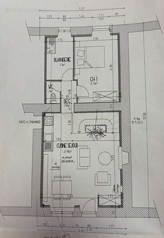 Maison deux chambres PIPRIAC - 35550 - photo 14