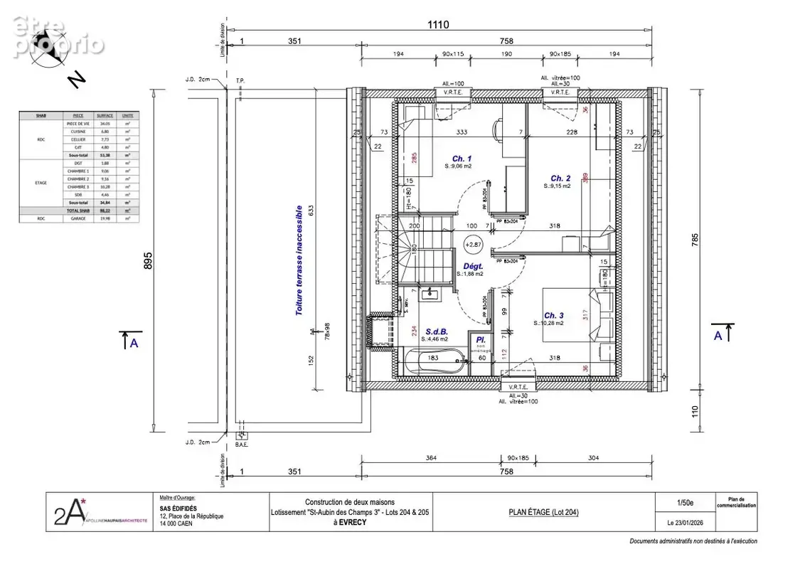 Maison 88 m² à Evrecy  - photo 3