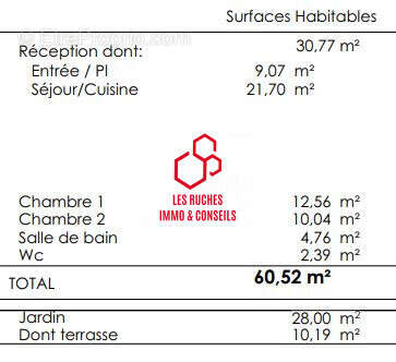 Appartement à SAINT-THIBAULT-DES-VIGNES