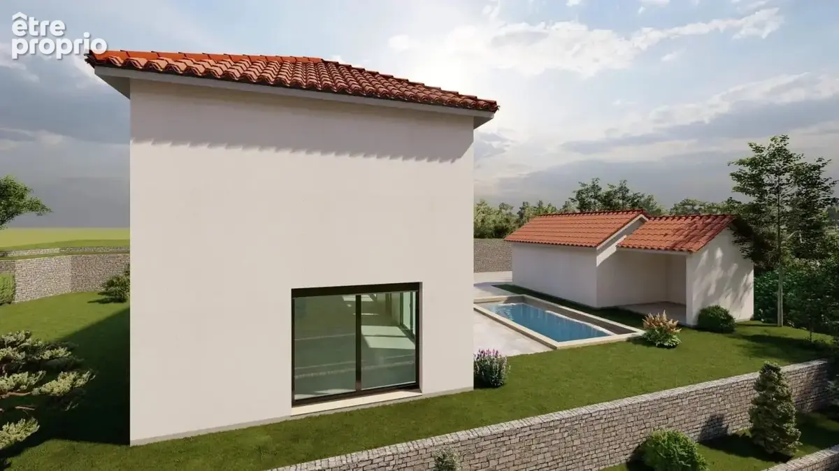 Joli terrain avec permis de construire accorde - photo 5