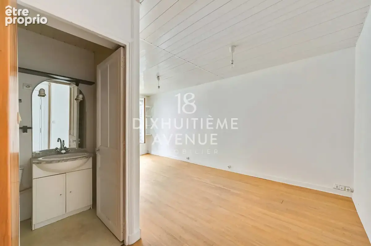 Mairie du 18ème -Rue Letort-24m² - photo 5