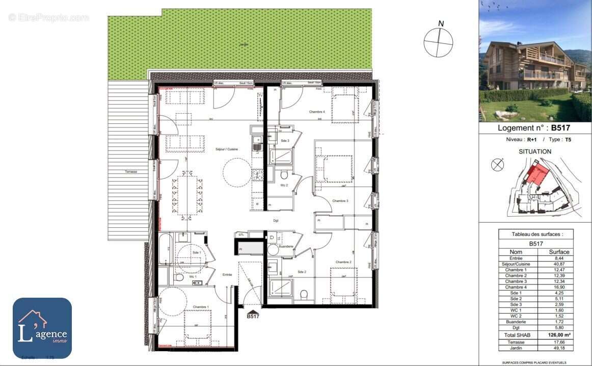 Appartement à LES GETS