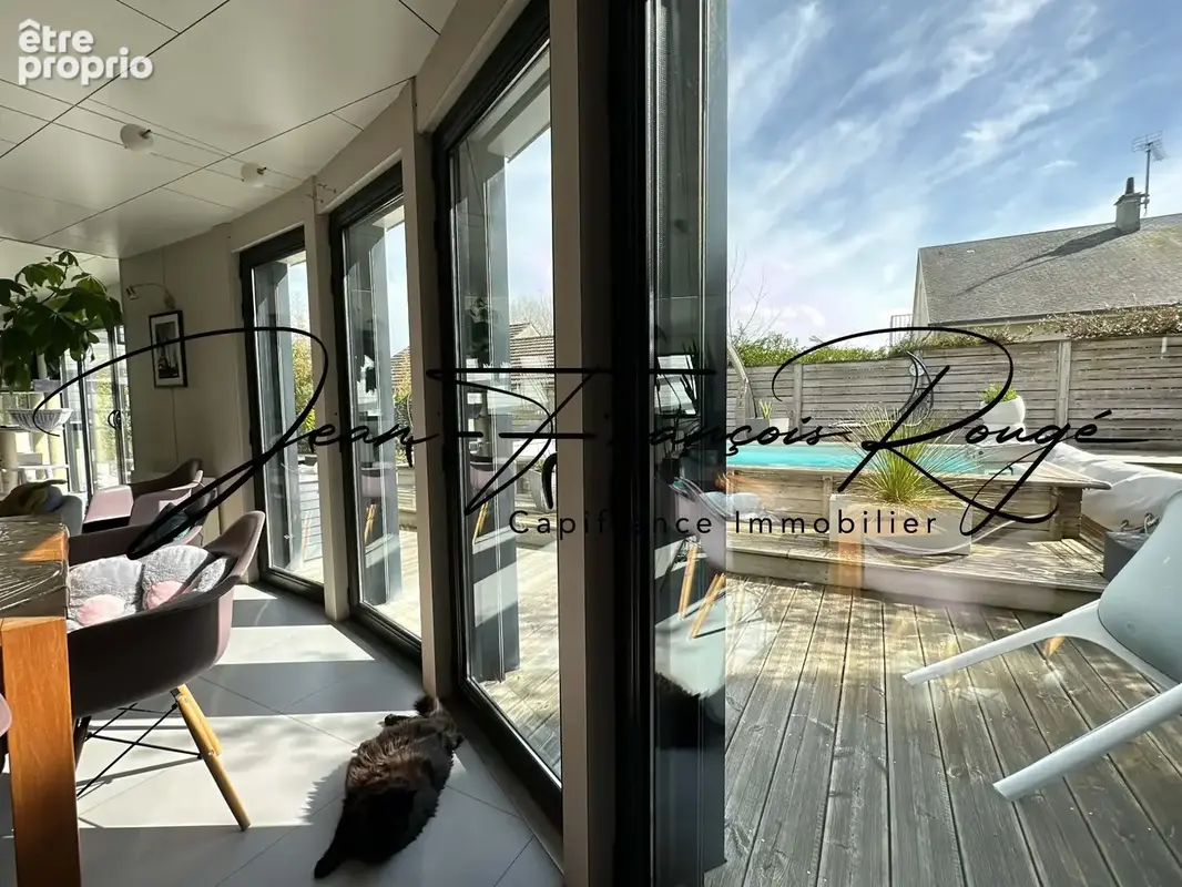AGON-COUTAINVILLE, à 600 m de la plage, maison d'architecte construite en 2007 de 320 m², avec piscine !!! - photo 7