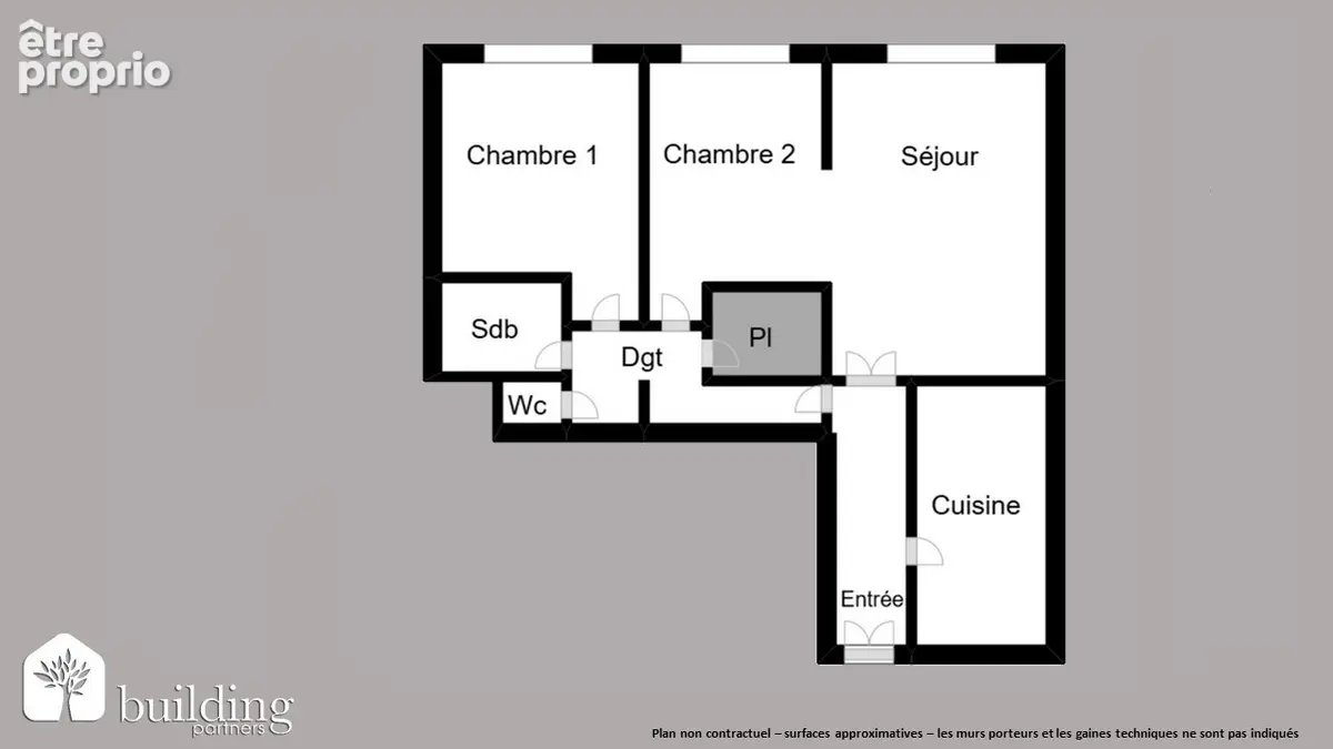 Bagnolet Paris 20ème - Appartement 3 pièces 62,31 m² et parking - photo 2