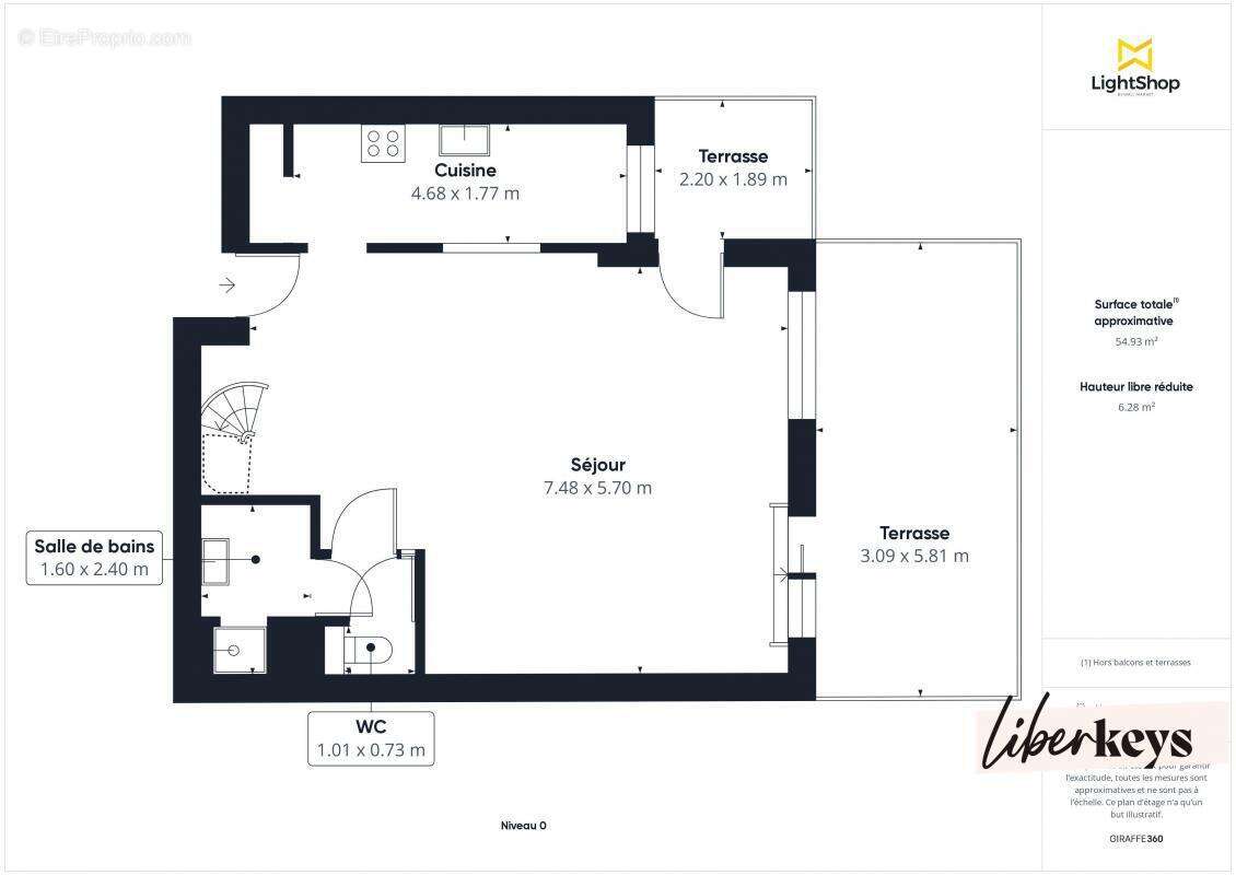 Appartement à PARIS-19E