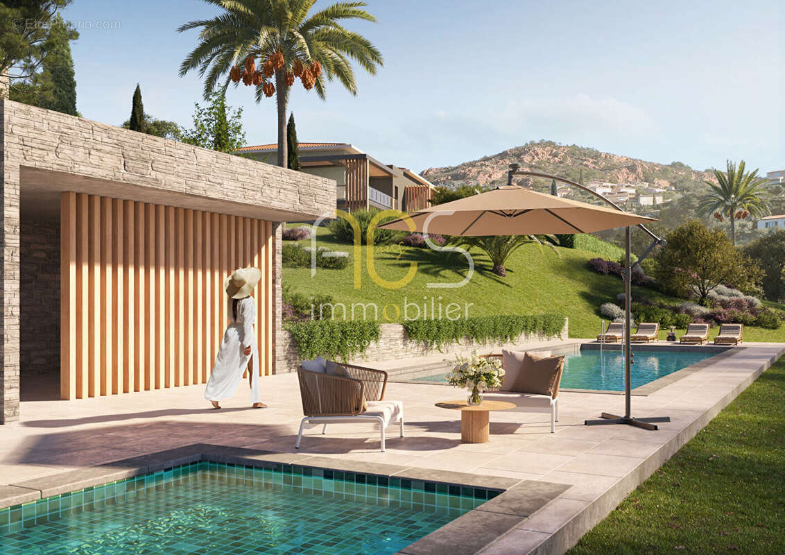 Agay - La Citadelle - Appartement T3 de 65,1 m² avec balcon de 11 m² - plages à pied - photo 5
