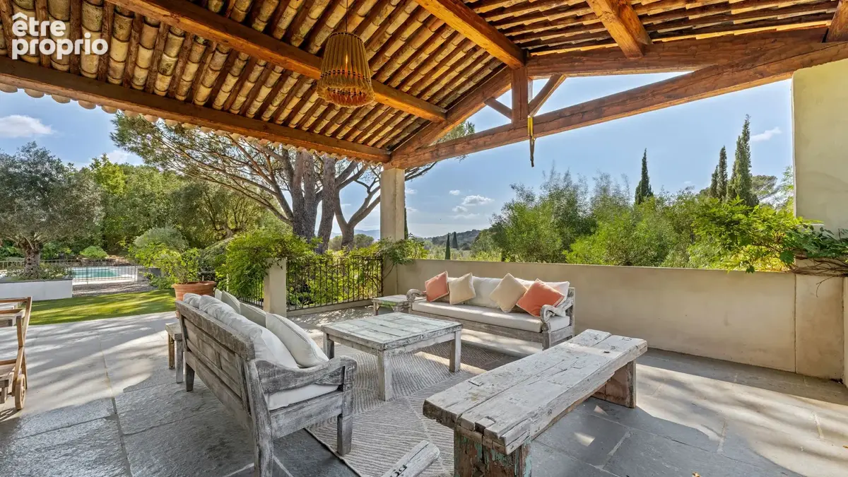 Bastide rénovée d’exception avec vue panoramique – Grimaud - photo 3