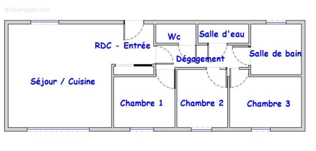 Appartement à SAINT-JACQUES-DE-LA-LANDE