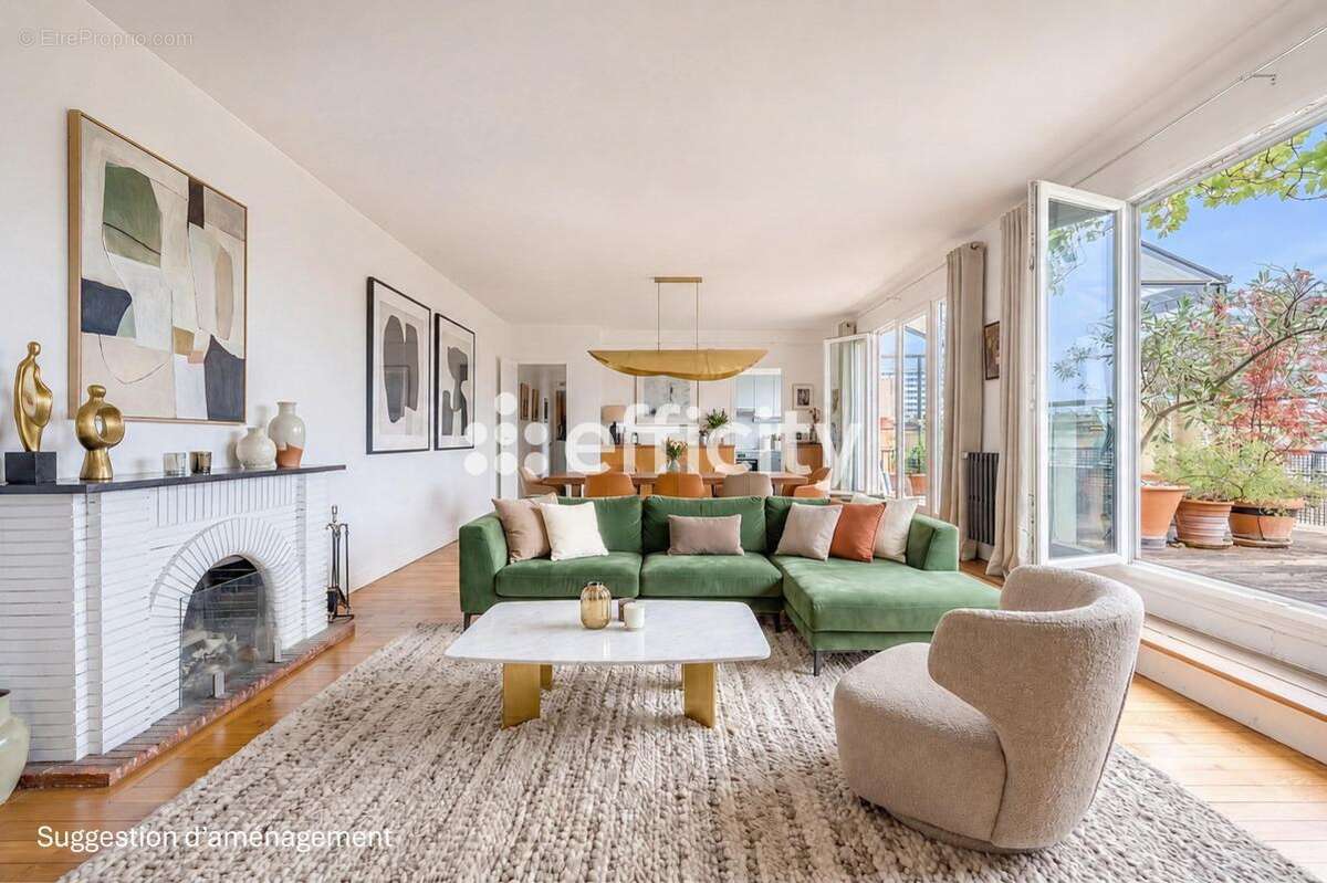 Appartement à PARIS-15E