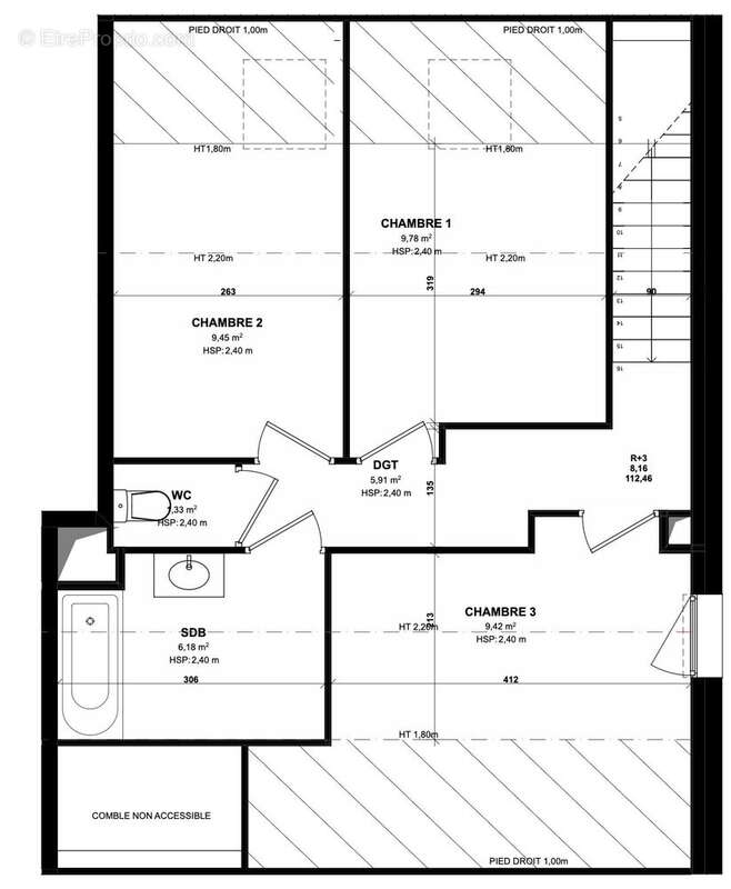 Appartement 80 m² à Pordic  - photo 5