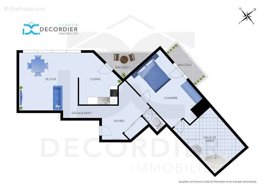 Appartement à THONON-LES-BAINS