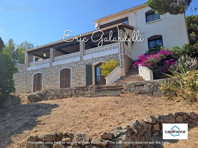 À vendre Olmeto: Vaste demeure en pierres avec vue panoramique mer et golfe du Valinco, quartier résidentiel, grand terrain pisc - photo 3