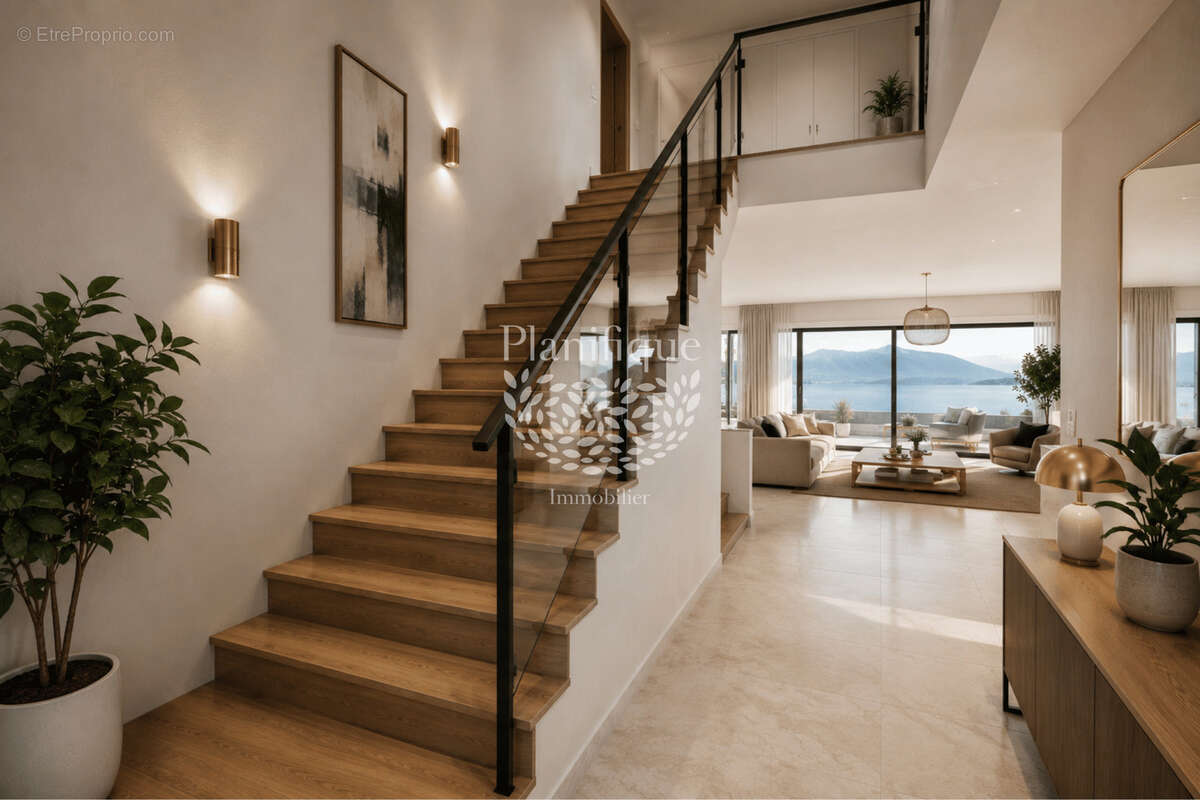 Yvoire — Duplex 4 pièces sur 2 niveaux avec terrasse, à 150 m du Lac Léman - photo 4