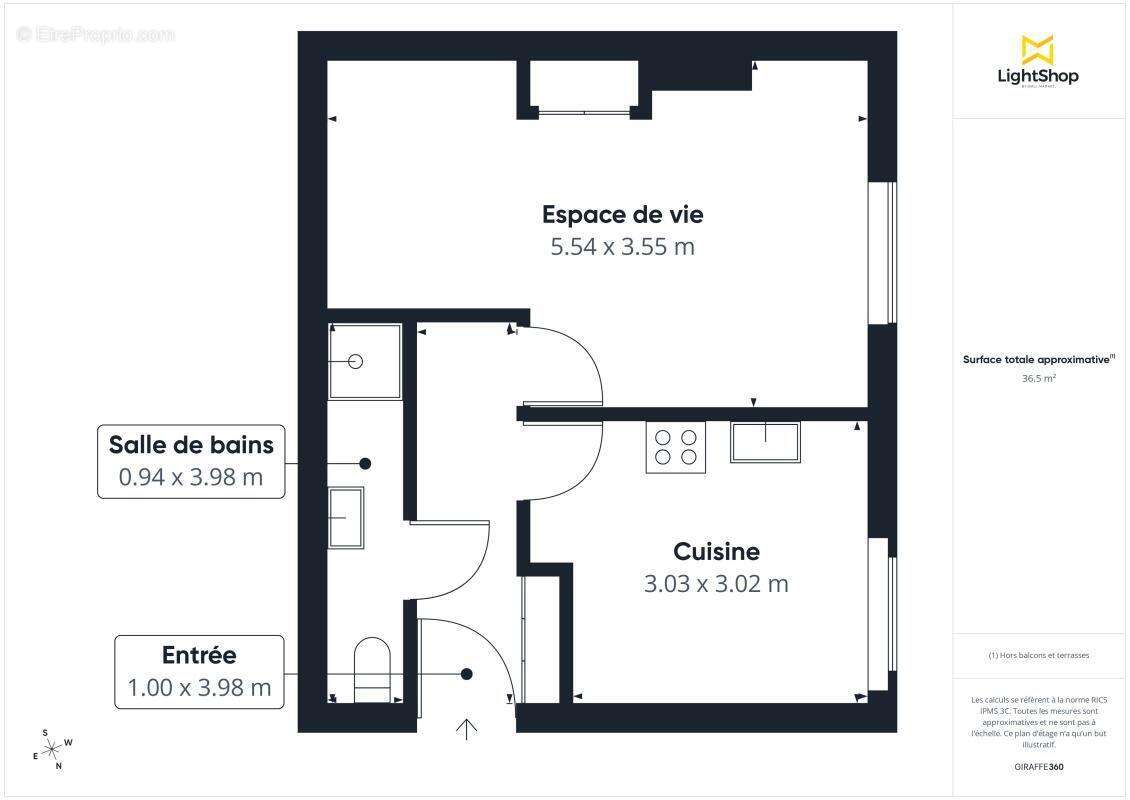 Appartement à LYON-3E