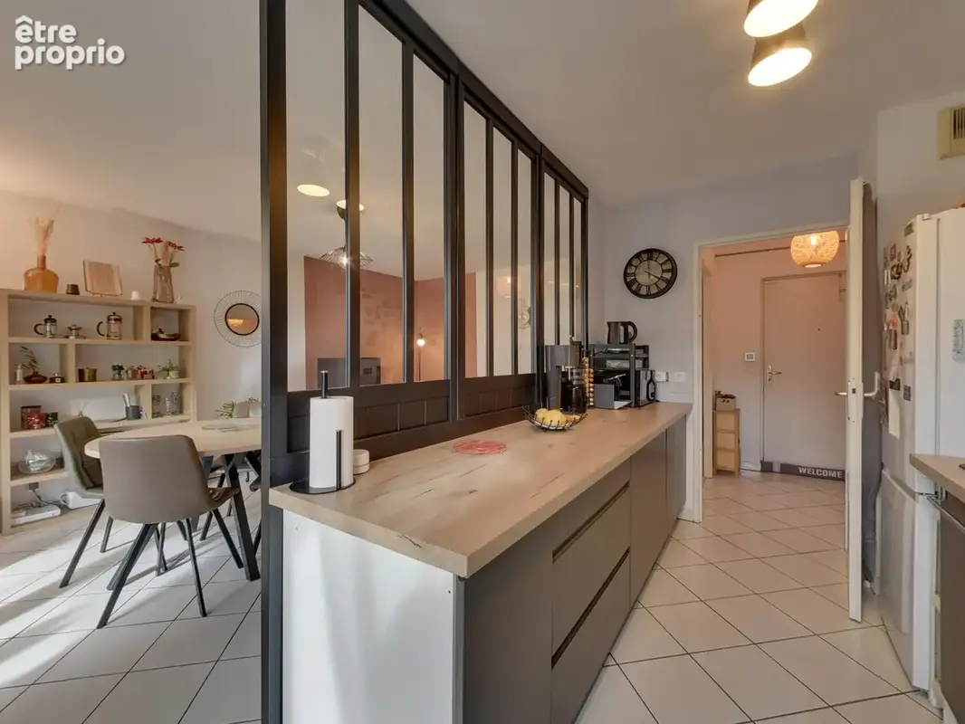 Superbe 3 pièces + cuisine de 63m2 en rez de terrasse sans vis à vis echirolles limite bresson - photo 4