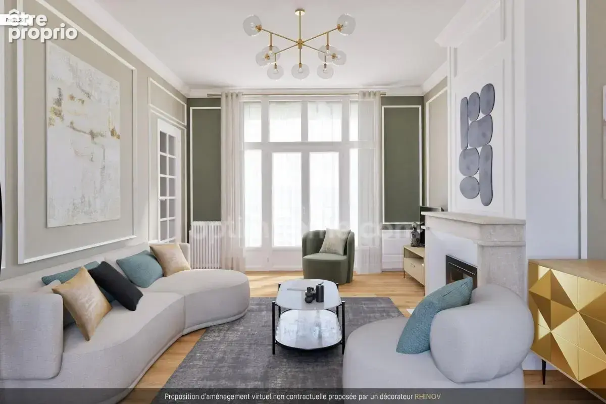 Saint-mandé sud –187m²–4 chambres–réception 50 m²–vue sur jardins - photo 12