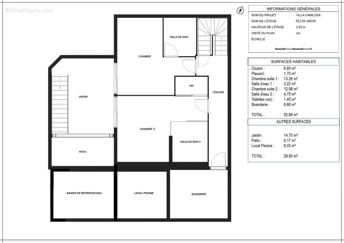 Menton garavan - appartement villa 93 m2 - piscine - jardin - parking - photo 16