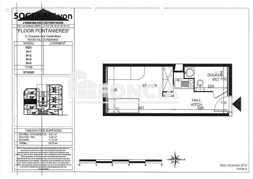 Appartement à VILLEURBANNE