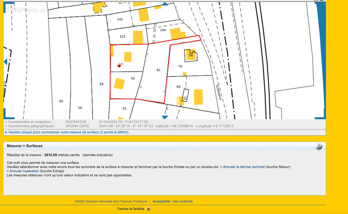 Terrain à CHAMPIGNEULLES