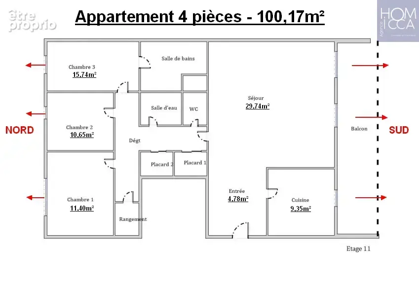Appartement à LYON-9E