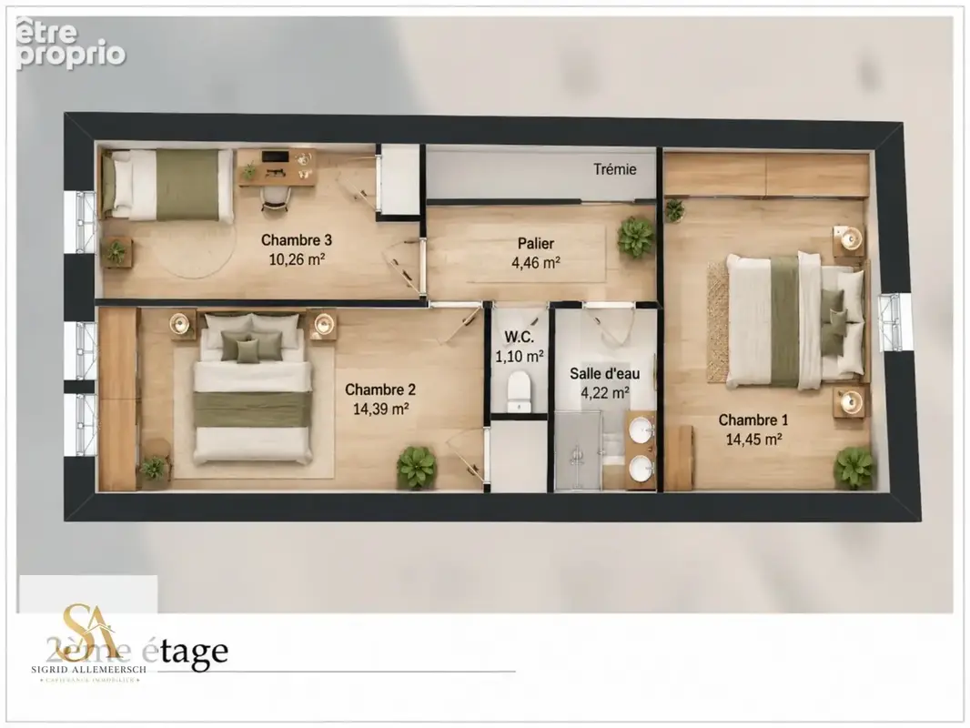 PUICHÉRIC – Maison familiale rénovée 115 m² – 3 chambres – terrasse, jardin et garage – DPE C - photo 22