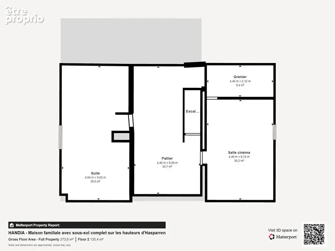 HANDIA Maison familiale avec sous-sol complet sur les hauteurs d'Hasparren - photo 18