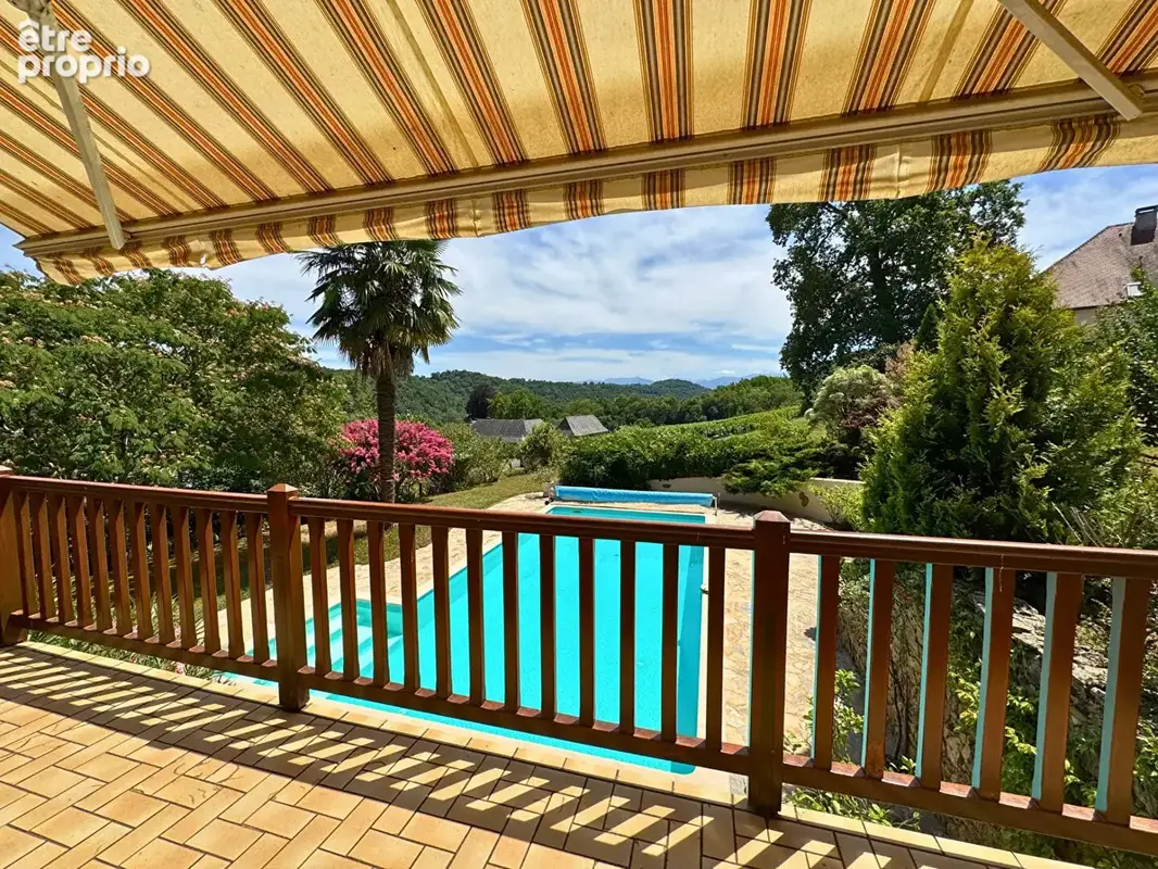 Maison 175 m² Jurançon 5000 m² terrain vue Pyrénées - photo 3