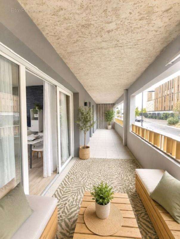 Appartement Montpellier 3 pièce(s) 61 m2+Terrasse et Place de Parking - photo 4