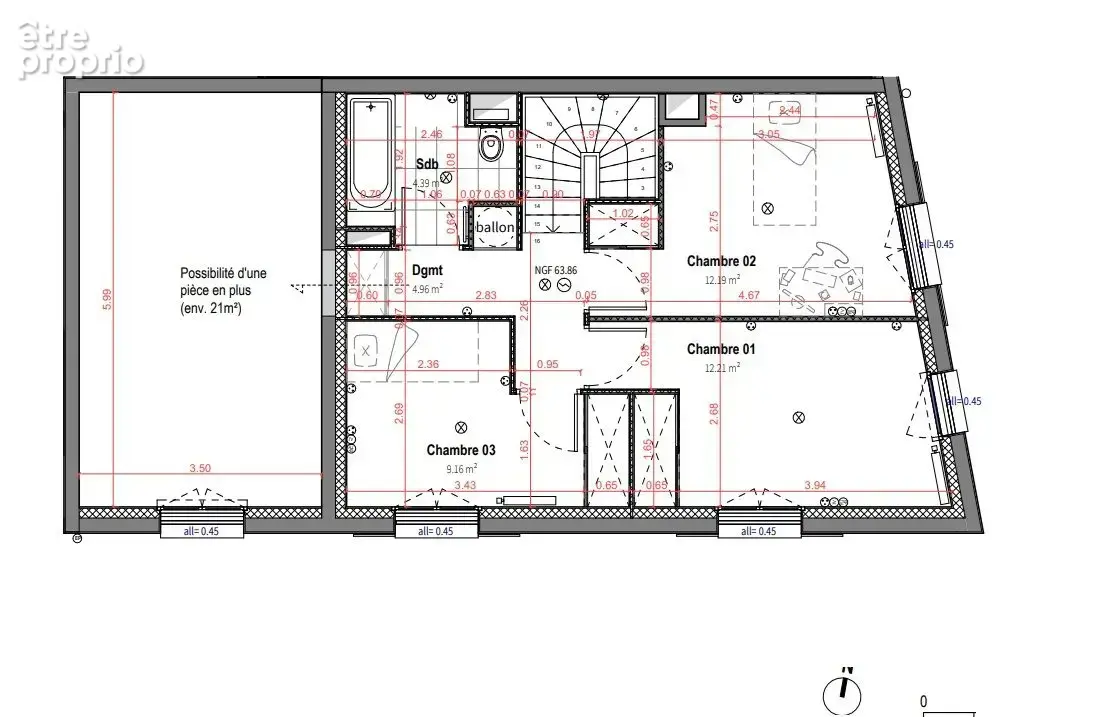 Maison 5 pièces 108 m² à vendre à Vaujours (93410) - photo 4