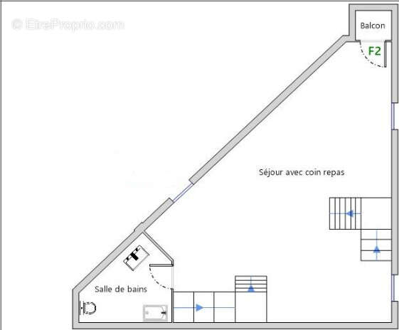Appartement à ALBOUSSIERE