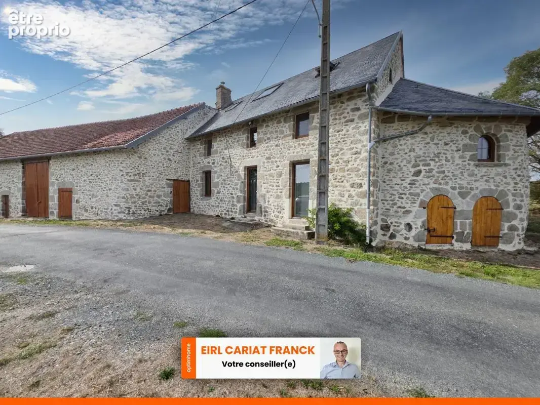 Longère en pierre de 124 m² avec 200 m² dépendances , l’ensemble sur 2478 m² de terrain clos - photo 1